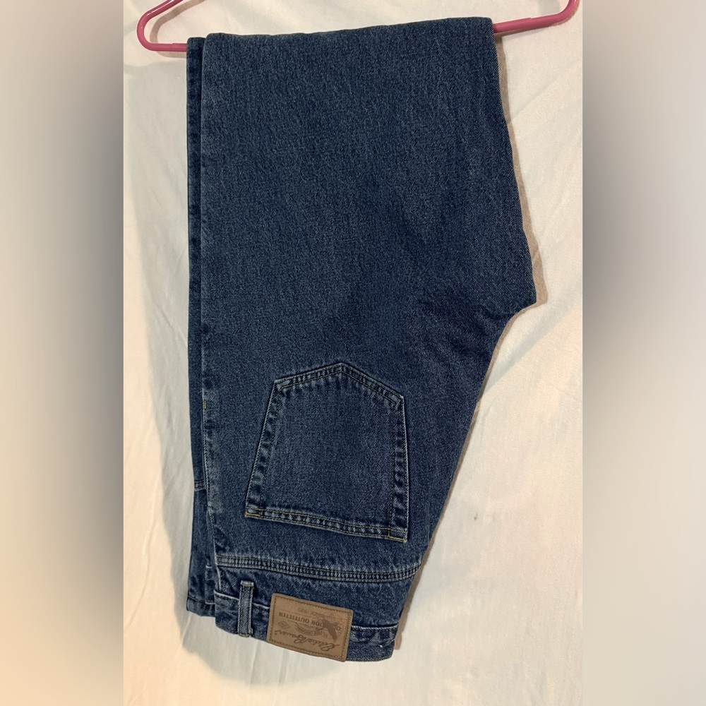 Flannel lined jeans